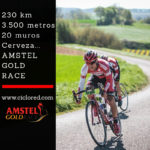 Amstel Gold Race 2024. La carrera de la cerveza. Cicloturista y carrera pro