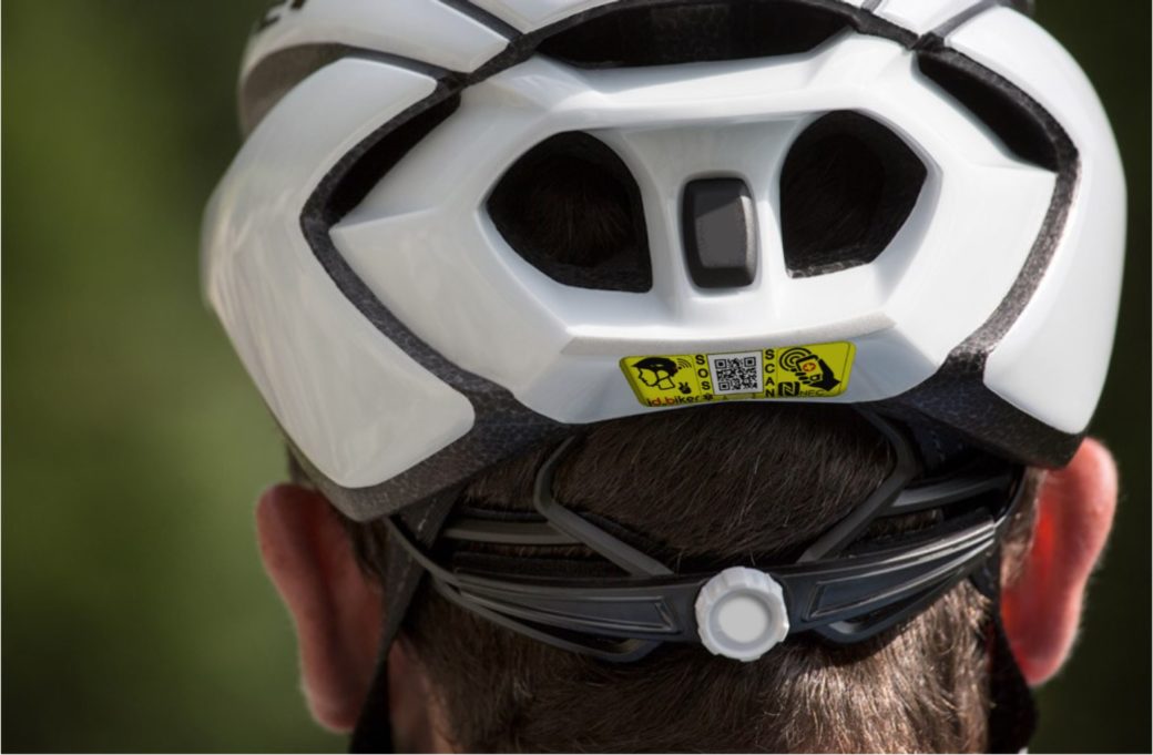 ID_Sticker, la etiqueta inteligente que puede salvar la vida del ciclista